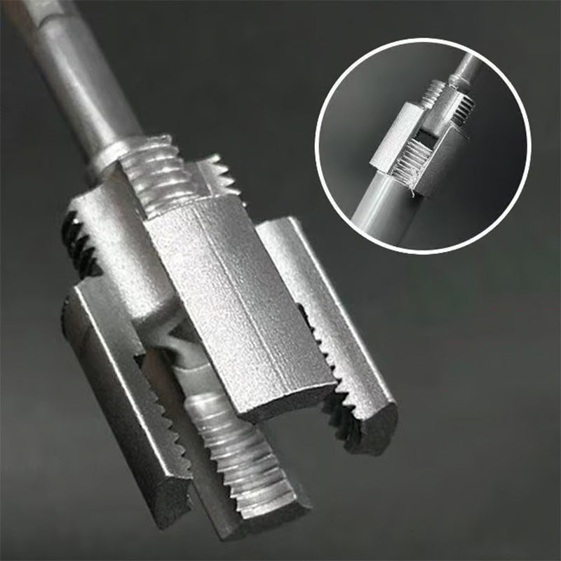 Kit de Rosca para Tuberías de PVC – Herramienta para Cortar Rosca Interna y Externa para Fontanería e Irrigación en Bricolaje