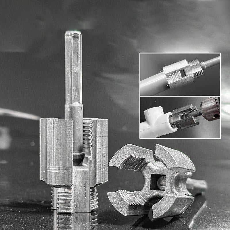 Kit de Rosca para Tuberías de PVC – Herramienta para Cortar Rosca Interna y Externa para Fontanería e Irrigación en Bricolaje