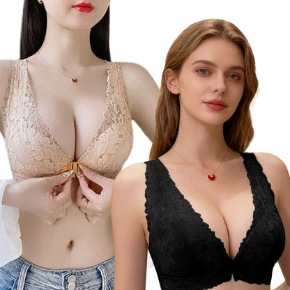 Brasier con Cierre Frontal y Efecto Realce para Mujer