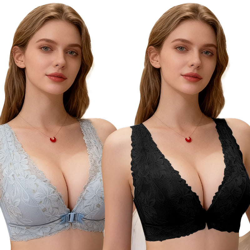 Brasier con Cierre Frontal y Efecto Realce para Mujer