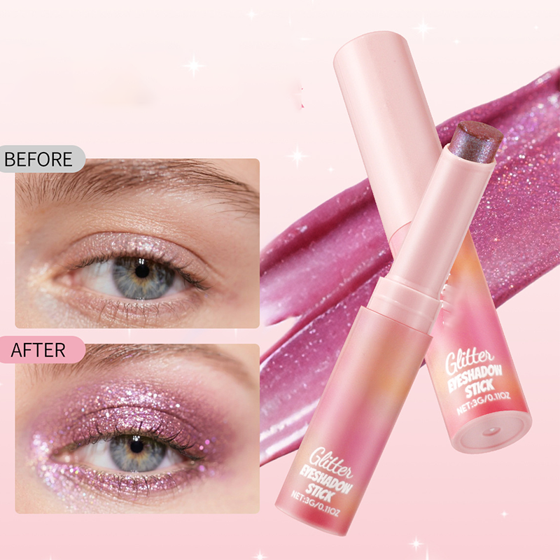 Sombra de Ojos en Barra 2 en 1 con Brillos Destellantes