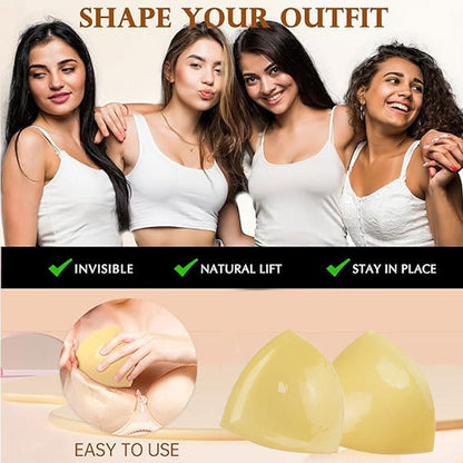 Sujetador Adhesivo Push-Up Invisible de Doble Cara