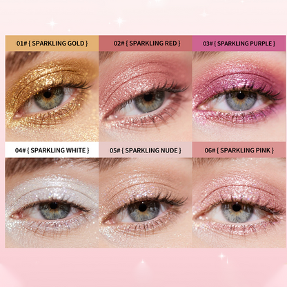 Sombra de Ojos en Barra 2 en 1 con Brillos Destellantes