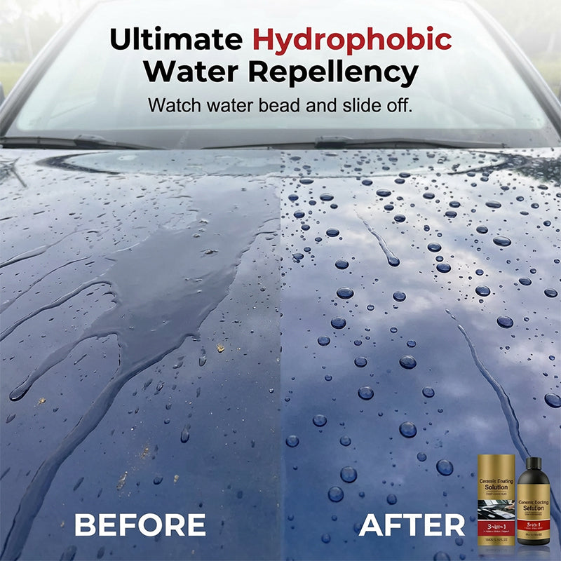 Recubrimiento hidrofóbico multiprotección para automóviles