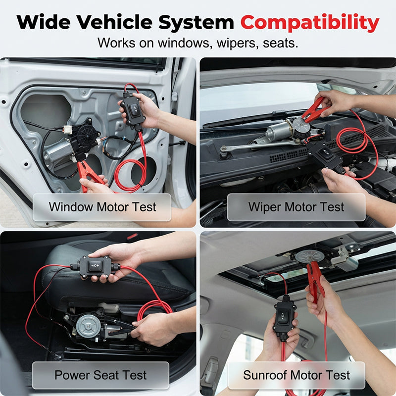 🔧 ¡OFERTA POR TIEMPO LIMITADO 50% DE DESCUENTO! 🚗 Herramienta Universal de Diagnóstico para Motor de Auto – Detección Rápida de Fallas, Pinzas de Cobre, 12V ⚙️