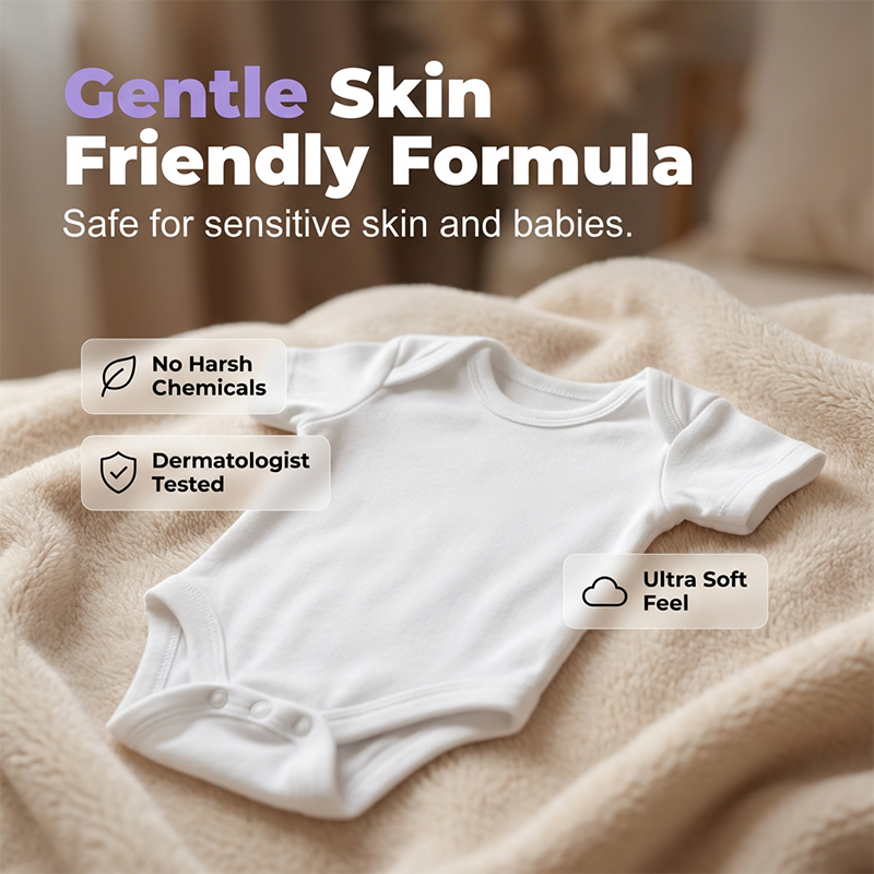 ✨Oferta caliente 2026 50% de descuento🔥 Cápsulas de detergente para ropa 5 en 1 de almizcle blanco (80 unidades)