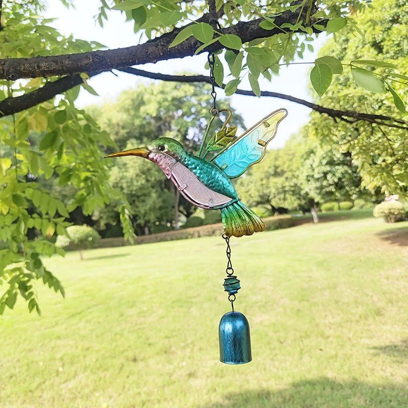 Hummingbird and Dragonfly Garden Decoration