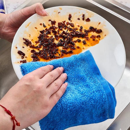 🧽 ¡50% DE DESCUENTO AHORA! ⚡ Paño de limpieza de alta absorción para la cocina: súper absorbente, sin pelusa y reutilizable 🧴