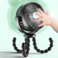 Ventilador para Carriola de Bebé con Trípode Flexible tipo Pulpo