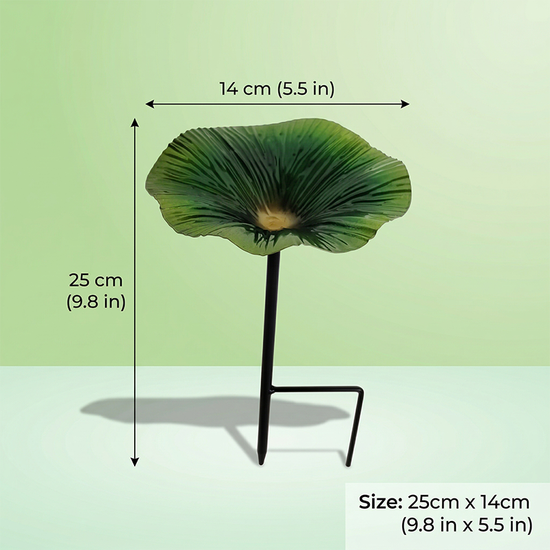 Comedero para pájaros con soporte para flores «Vibrant Garden»