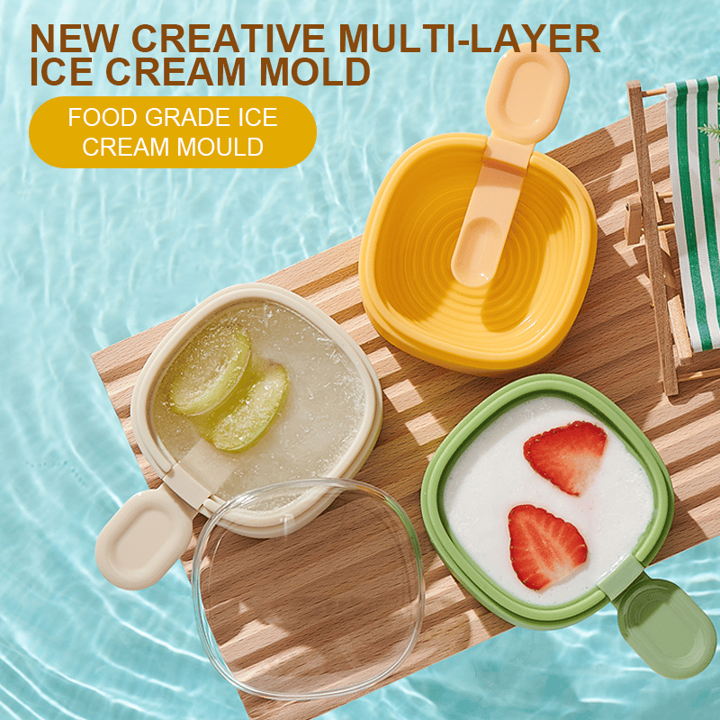 Nuevo molde creativo multicapa para helados