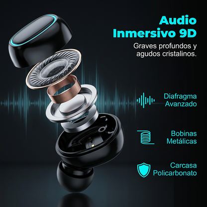 Audífonos In-Ear Estéreo Bluetooth