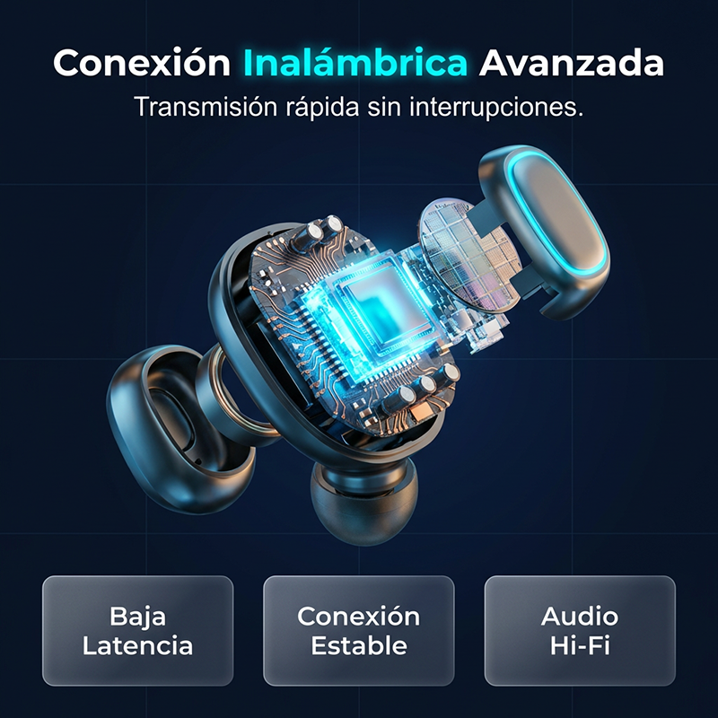 Audífonos In-Ear Estéreo Bluetooth