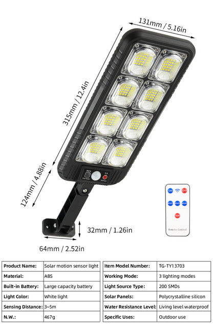 Lámparas LED solares