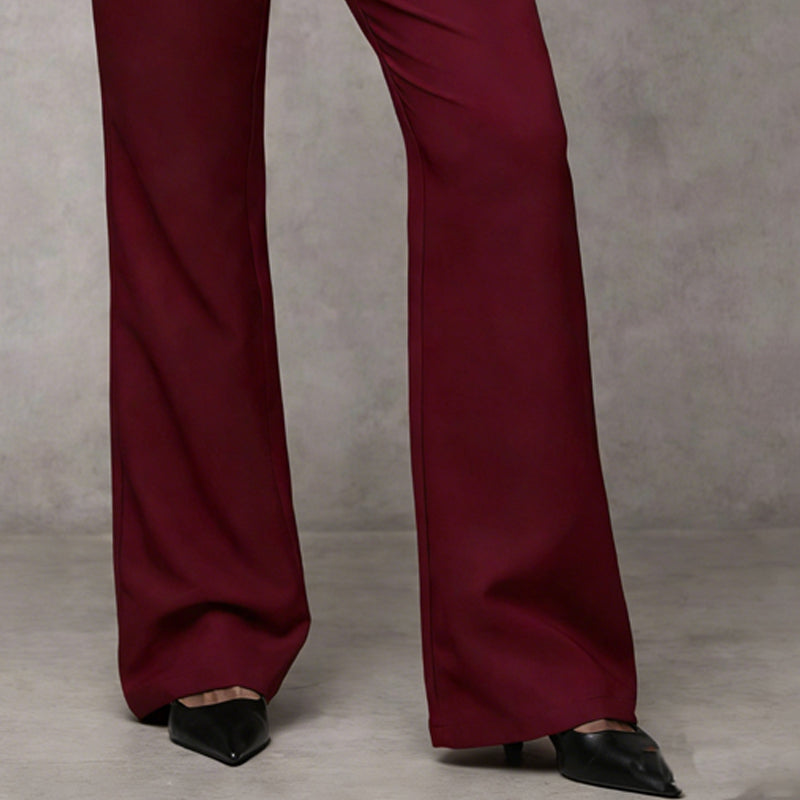 🌺 50% DE DESCUENTO 💐 Pantalones de traje elegantes acampanados para mujer