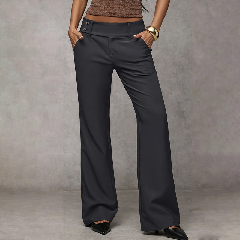 🌺 50% DE DESCUENTO 💐 Pantalones de traje elegantes acampanados para mujer