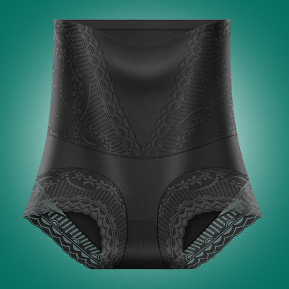 Calzones de Seda de Hielo de Cintura Alta con Control de Abdomen y Levanta Glúteos