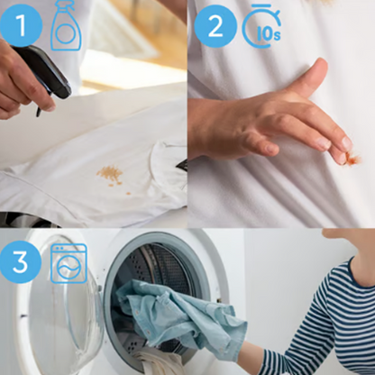 Detergente para ropa y quitamanchas con 7 enzimas