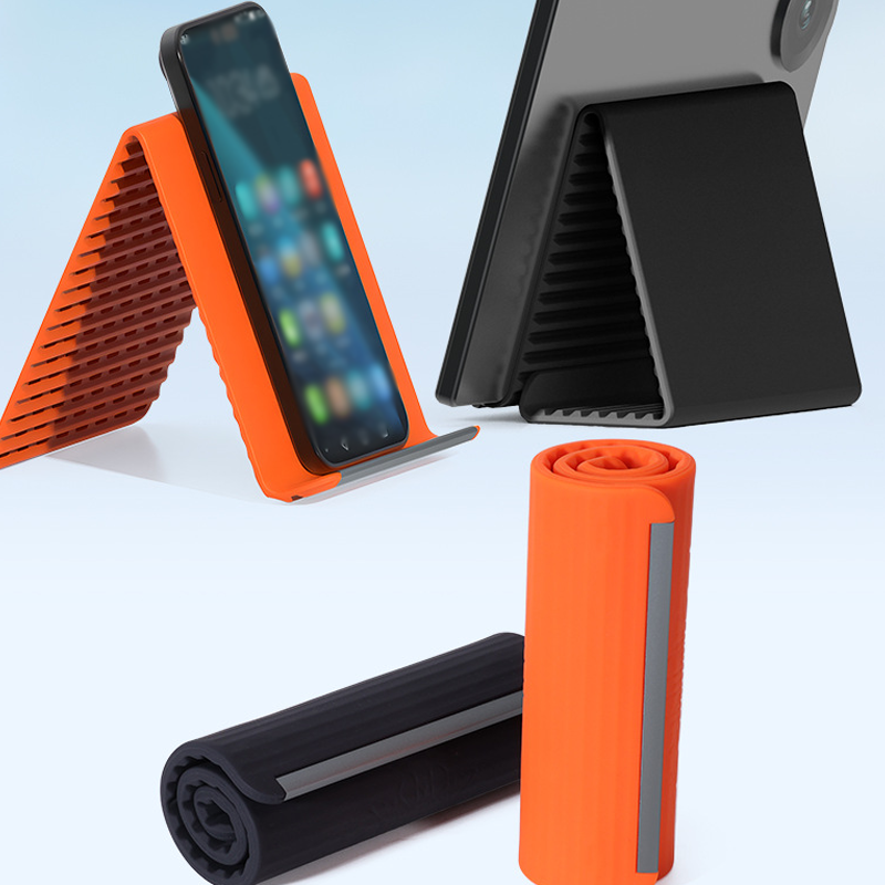 Soporte flexible de silicona para el móvil