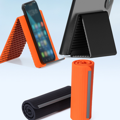 Soporte flexible de silicona para el móvil