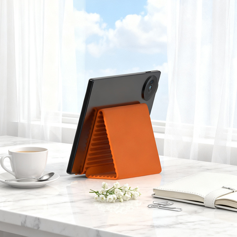 Soporte flexible de silicona para el móvil