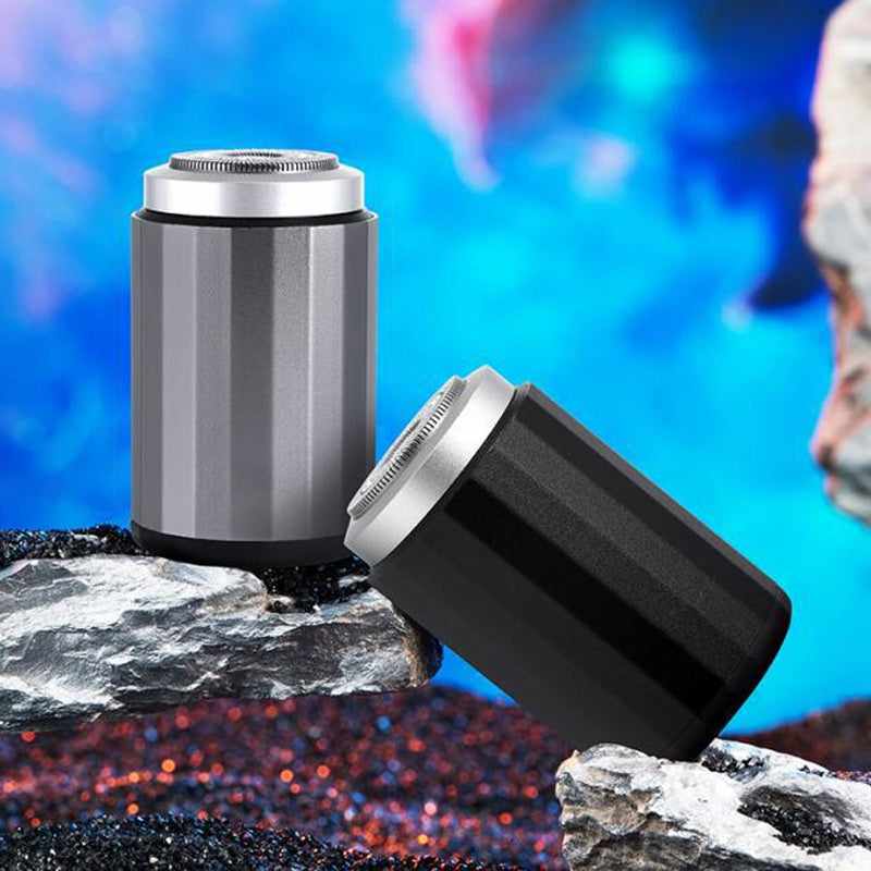 Mini afeitadora eléctrica resistente al agua para hombre