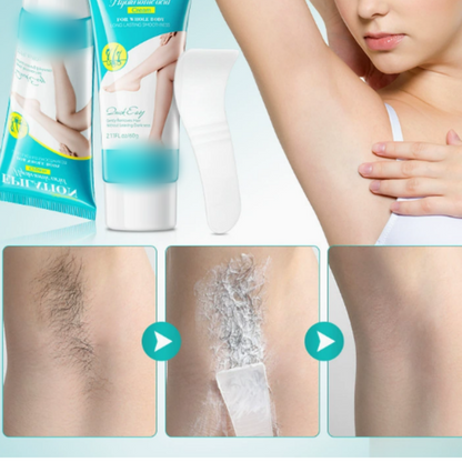 Crema Depiladora Suave con Ácido Hialurónico