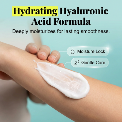 Crema Depiladora Suave con Ácido Hialurónico