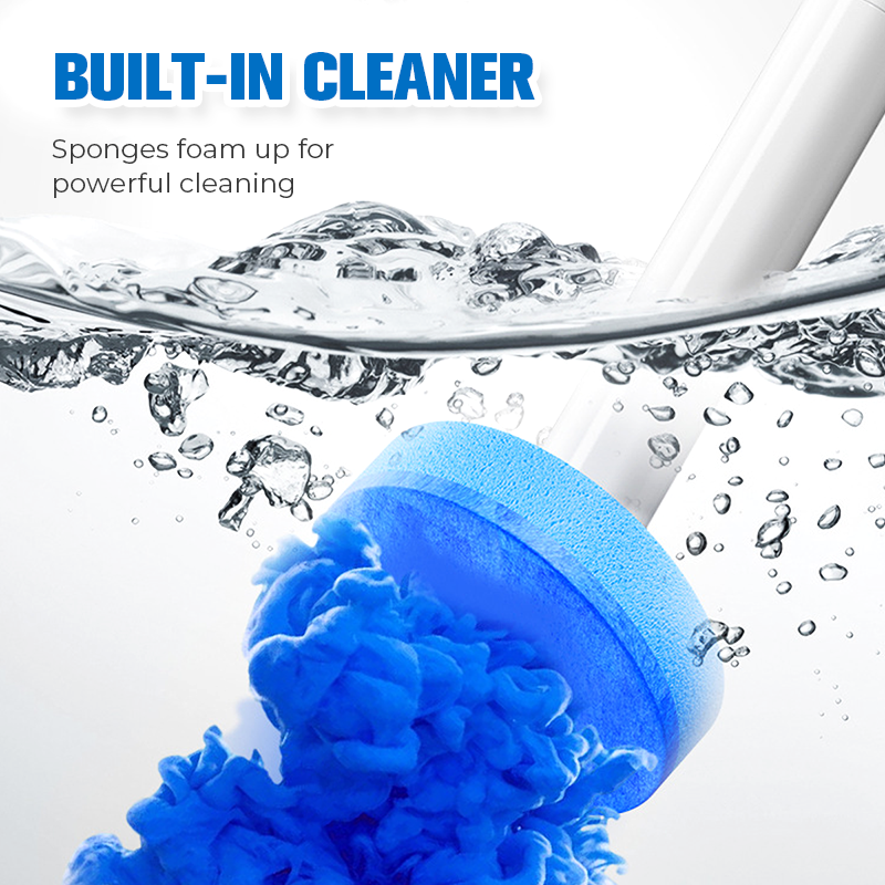 Kit de Limpieza para Inodoro con Cepillo Desechable Sin Contacto
