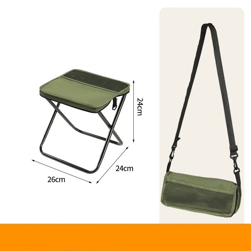 ✨¡Toma asiento - en cualquier lugar, en cualquier momento!🍃 Silla plegable 2 en 1 para exteriores y bolso