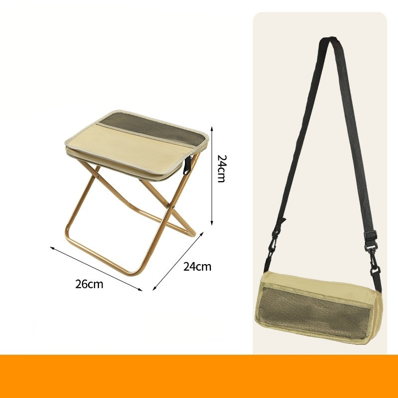 ✨¡Toma asiento - en cualquier lugar, en cualquier momento!🍃 Silla plegable 2 en 1 para exteriores y bolso