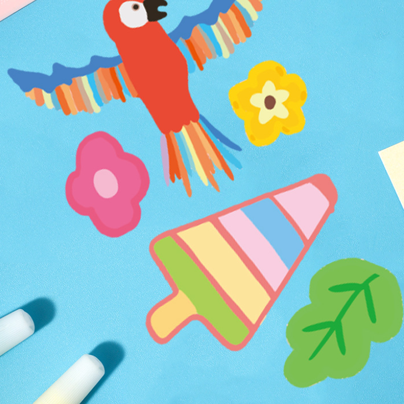 Kit de Arte para Rascar Arcoíris para Niños, 35 Piezas