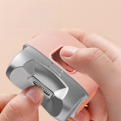Lima de Uñas Eléctrica para Bebé, Recargable con Luz