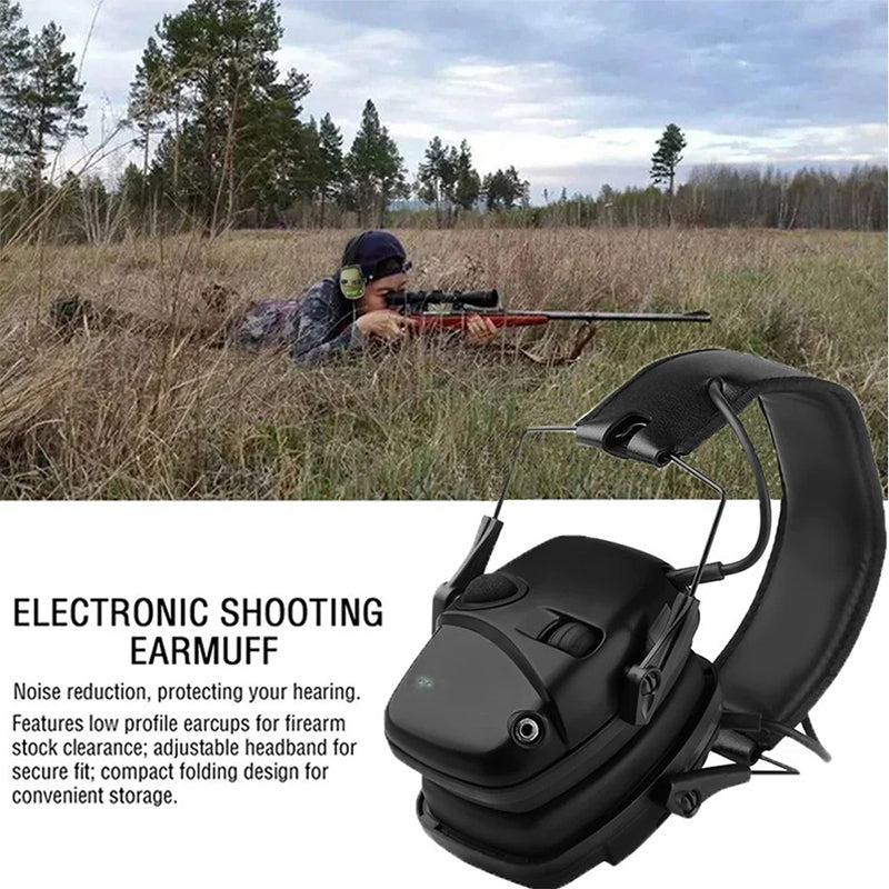Auriculares Electrónicos de Protección Auditiva para Tiro