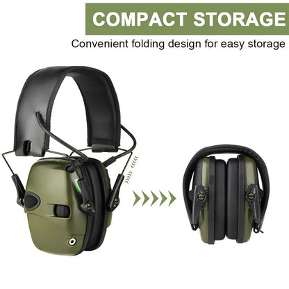 Auriculares Electrónicos de Protección Auditiva para Tiro