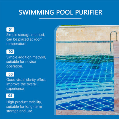 ⏰🔥 ¡Oferta Especial 50% OFF! 💧 Líquido Purificador para Piscinas – Agua Cristalina y Baños Seguros Sin Esfuerzo 🏊‍♂️✨