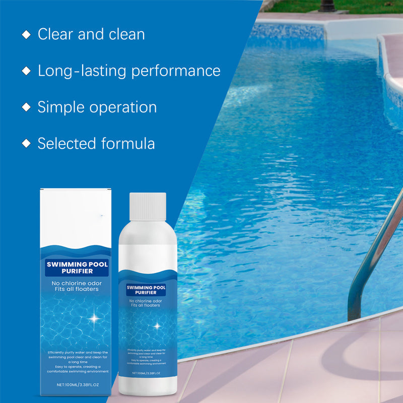 ⏰🔥 ¡Oferta Especial 50% OFF! 💧 Líquido Purificador para Piscinas – Agua Cristalina y Baños Seguros Sin Esfuerzo 🏊‍♂️✨