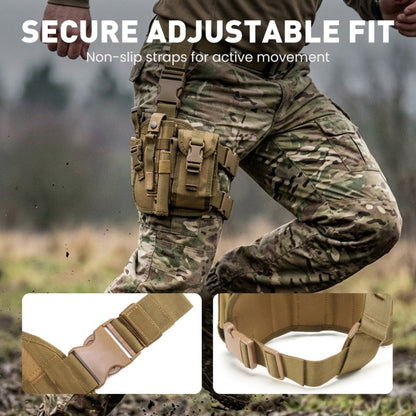 Funda táctica ajustable para la pierna