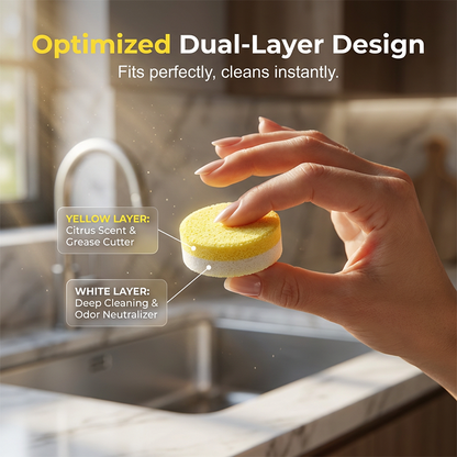 Garbage Disposal Cleaner and Deodorizer Tablets