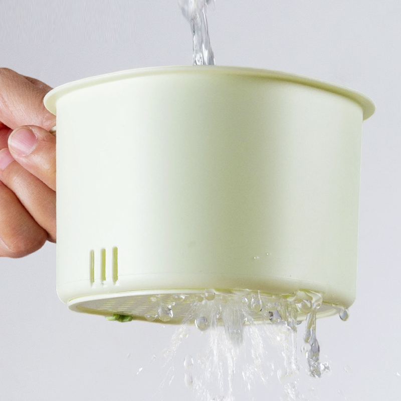 Plastic Kitchen Suction Cup Sink Drain Basket