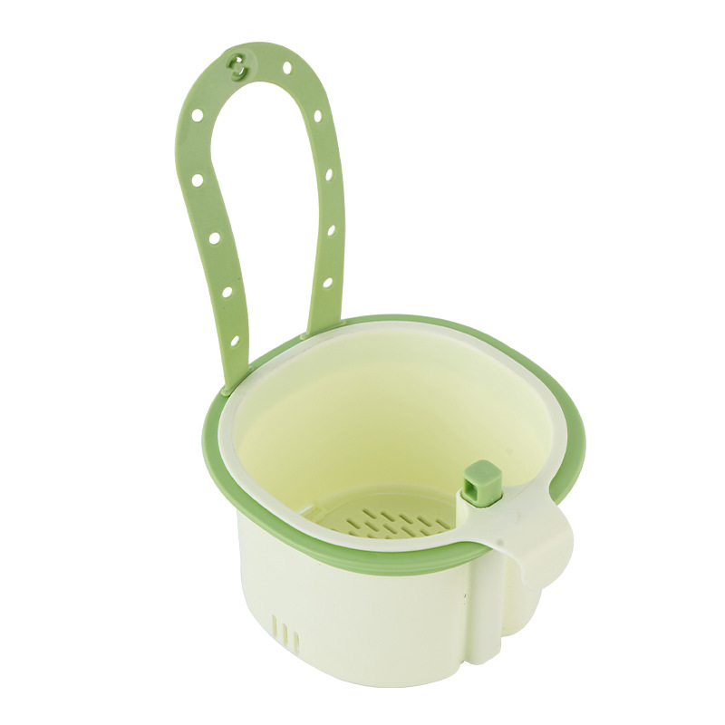 Plastic Kitchen Suction Cup Sink Drain Basket