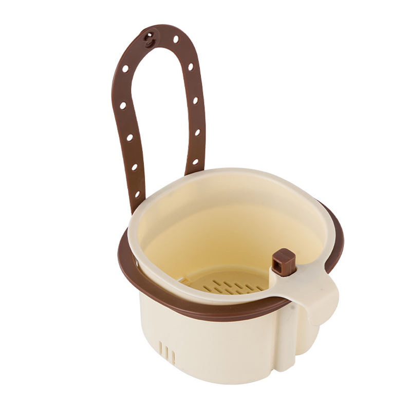 Plastic Kitchen Suction Cup Sink Drain Basket