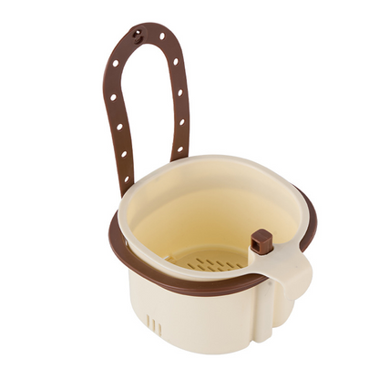 Plastic Kitchen Suction Cup Sink Drain Basket