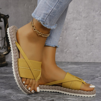 Sandalias Cómodas para Dama, Chanclas Casuales de Verano
