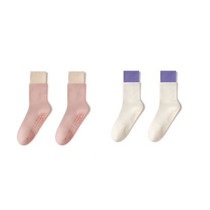 Calcetines cortos Cloud-Soft Pilates con suela antideslizante