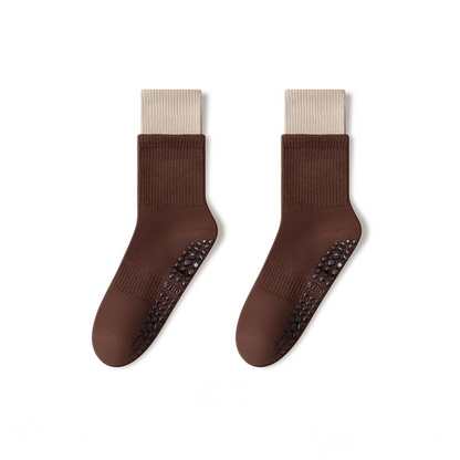 Calcetines cortos Cloud-Soft Pilates con suela antideslizante