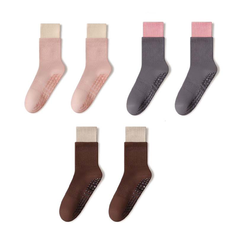 Calcetines cortos Cloud-Soft Pilates con suela antideslizante