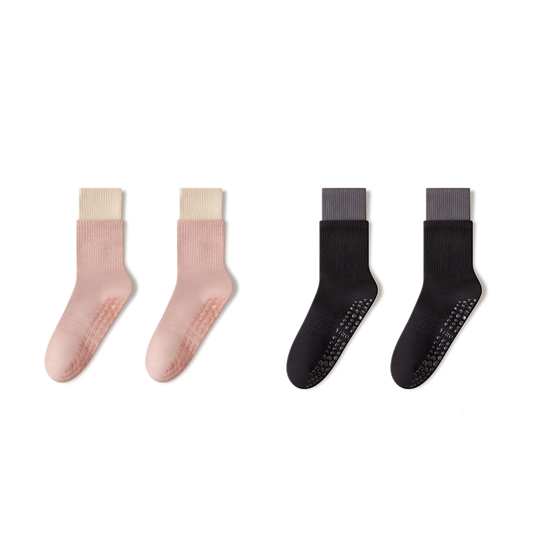 Calcetines cortos Cloud-Soft Pilates con suela antideslizante