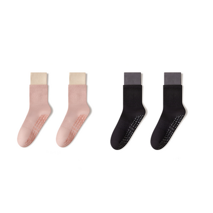Calcetines cortos Cloud-Soft Pilates con suela antideslizante