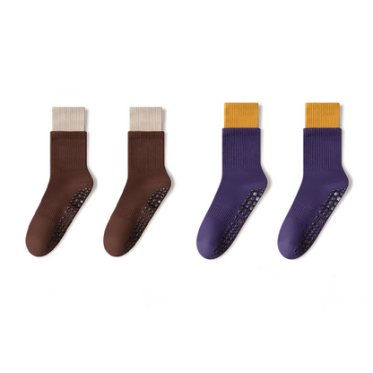 Calcetines cortos Cloud-Soft Pilates con suela antideslizante